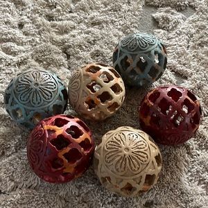 Decorative Rustic Orbs